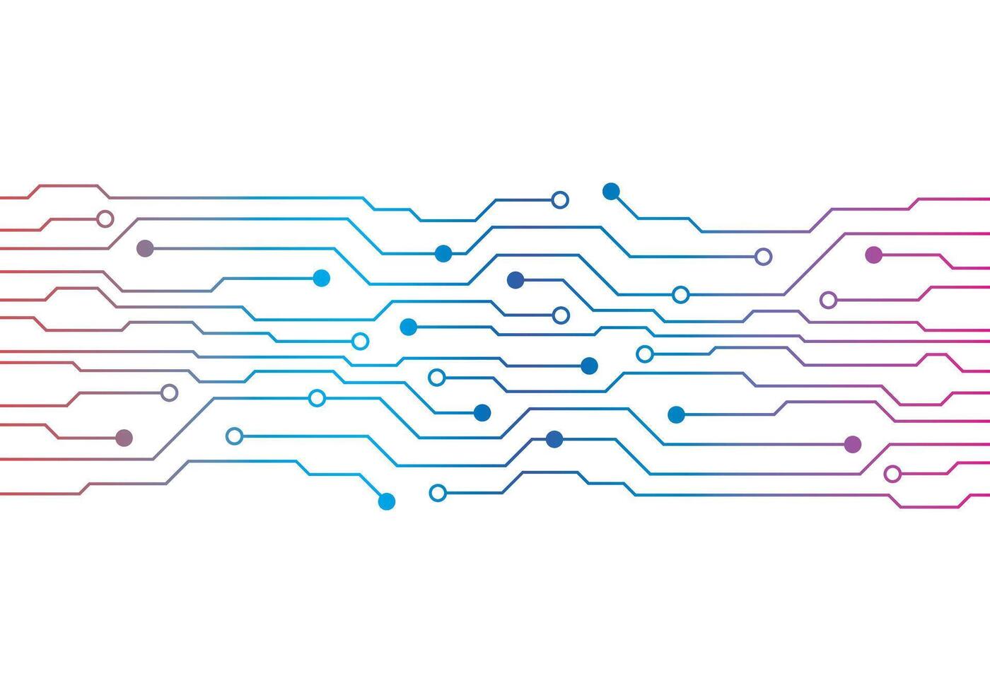 Electronic circuit. Technology background, futuristic board. Circuit Board Technology Background Design. vector
