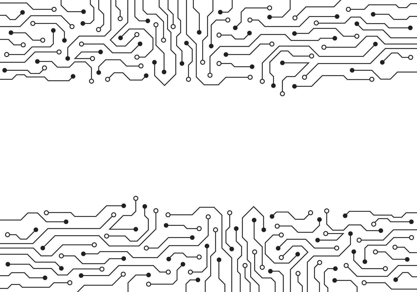 circuit technology background, illustration design. Creative Circuit Board Technology Background. vector