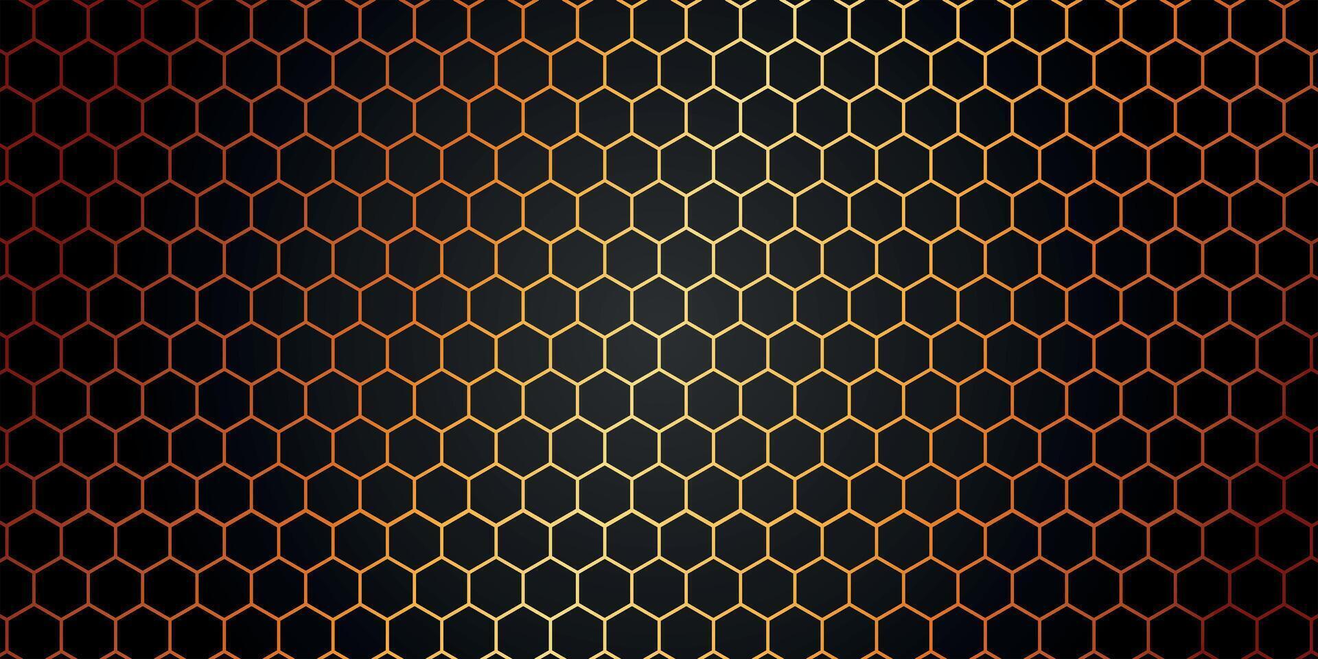 Luxury black geometric background shiny gold glitter vector