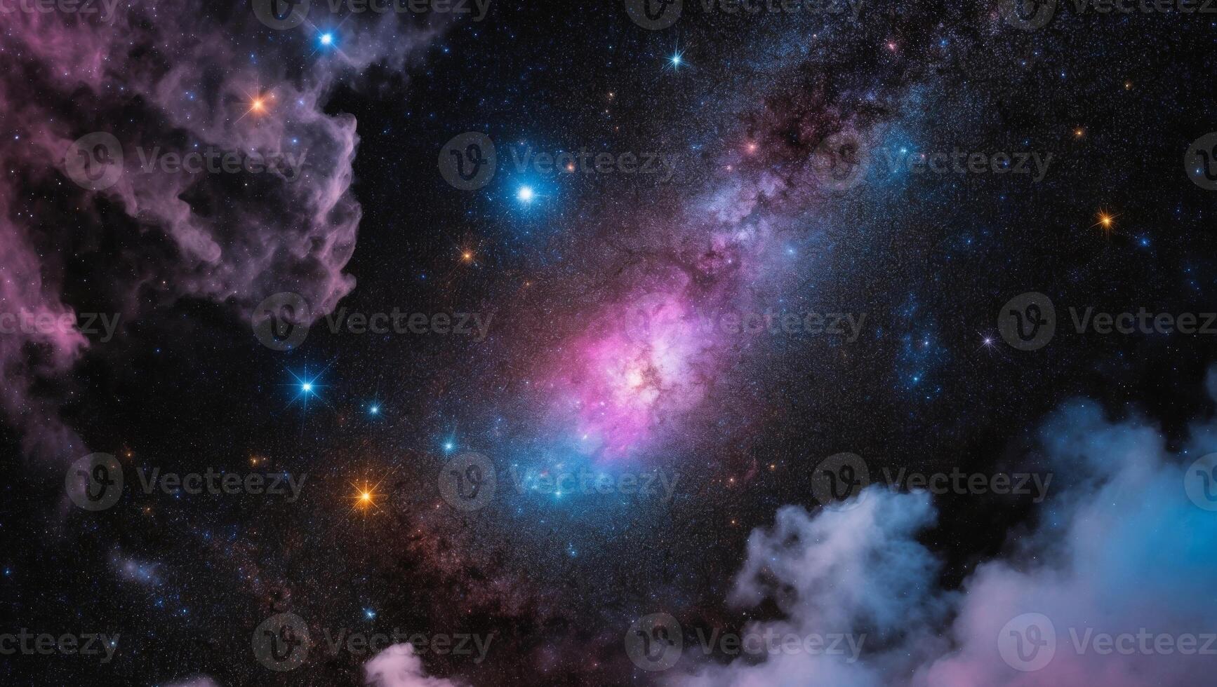 The milky way galaxy is seen in this image photo