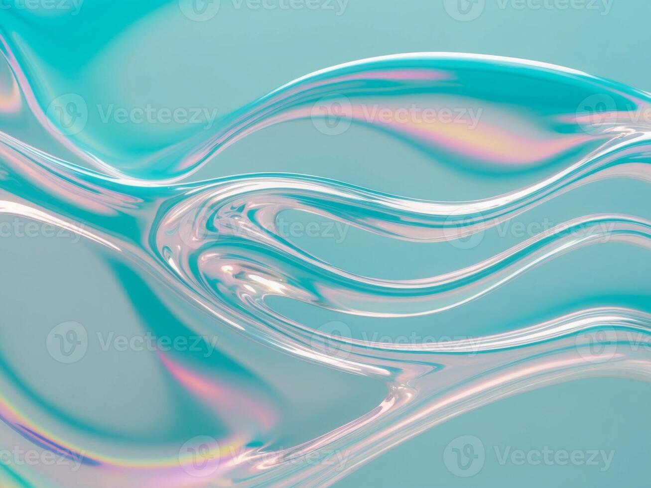 Abstract background with liquid waves photo