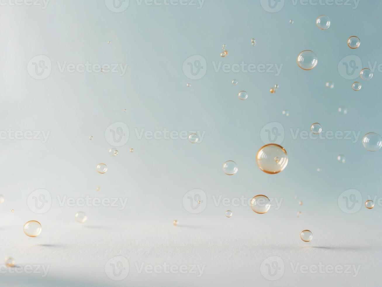A group of bubbles floating in the air photo