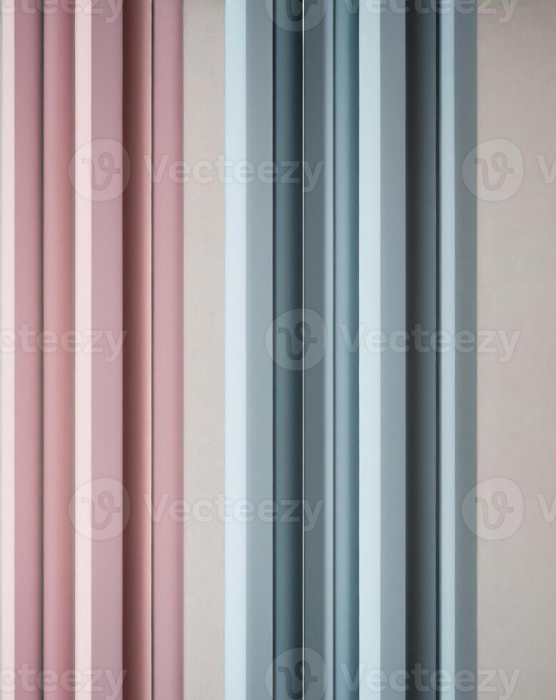 A close up of a curtain with different colors photo