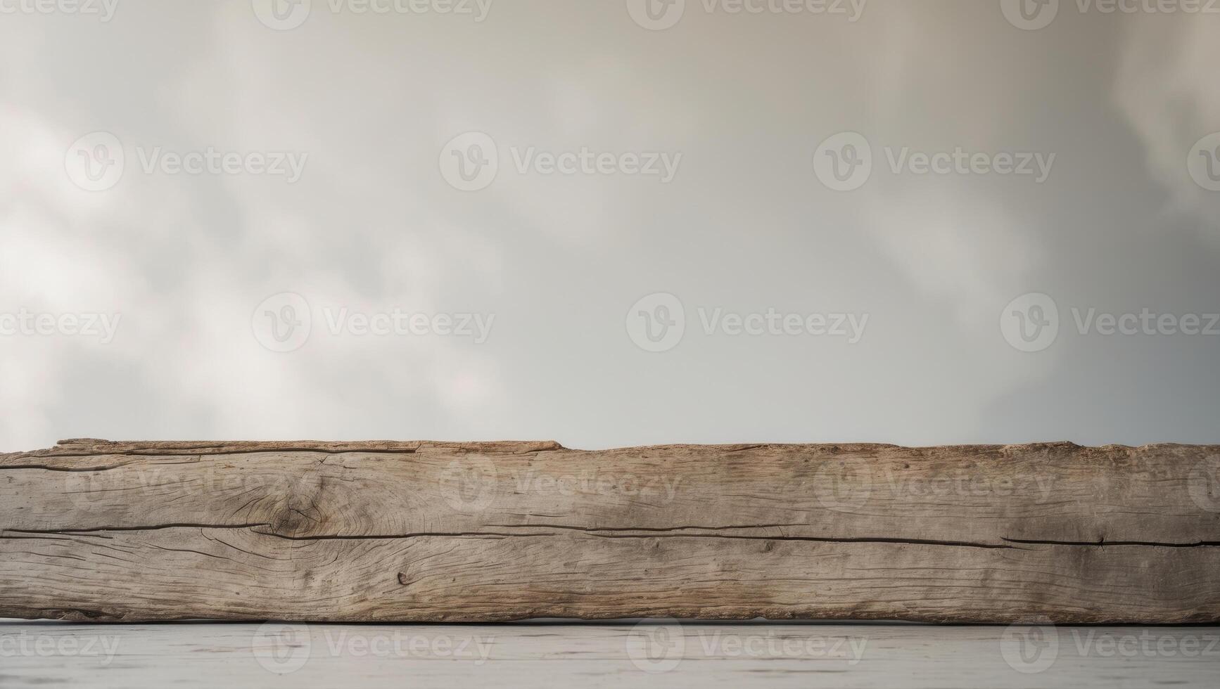 old wood plank with crack texture can be use as background photo