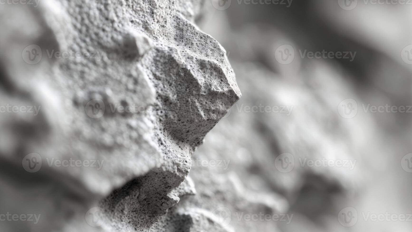 A close up of a rock wall with a small hole photo