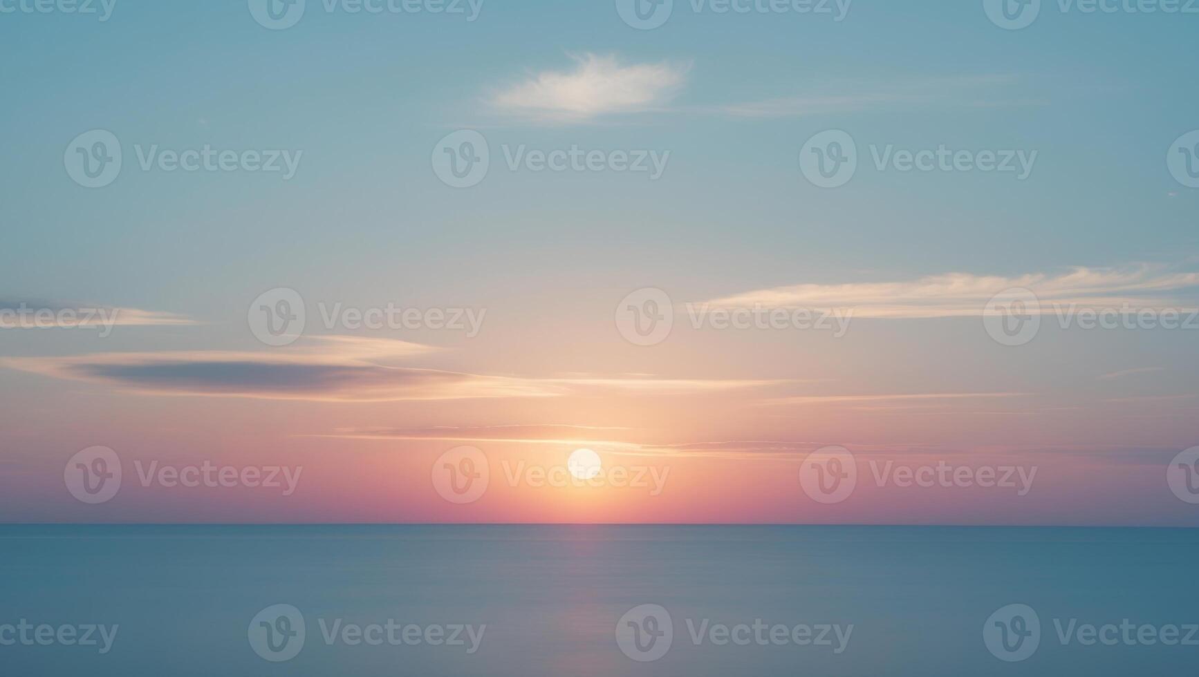 sunset silhouettes slow shutter speed captures the sun setting o photo