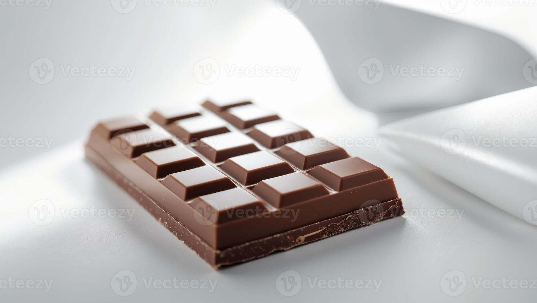 tempting chocolate a rich chocolate bar with a smooth texture a photo