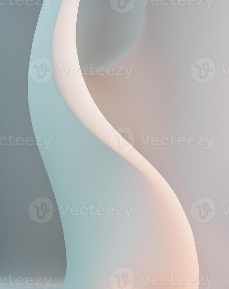 Smooth Gradient Tones in Studio Lighting photo