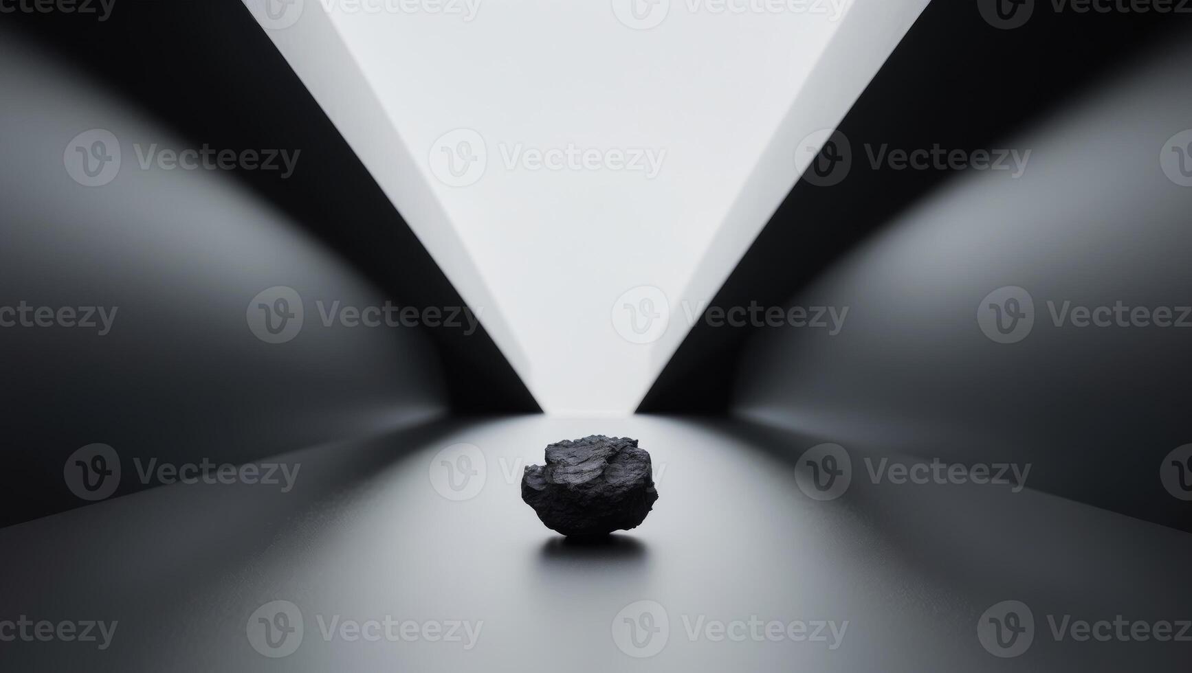 Solid black simple background with depth of field for a bold and dramatic effect photo