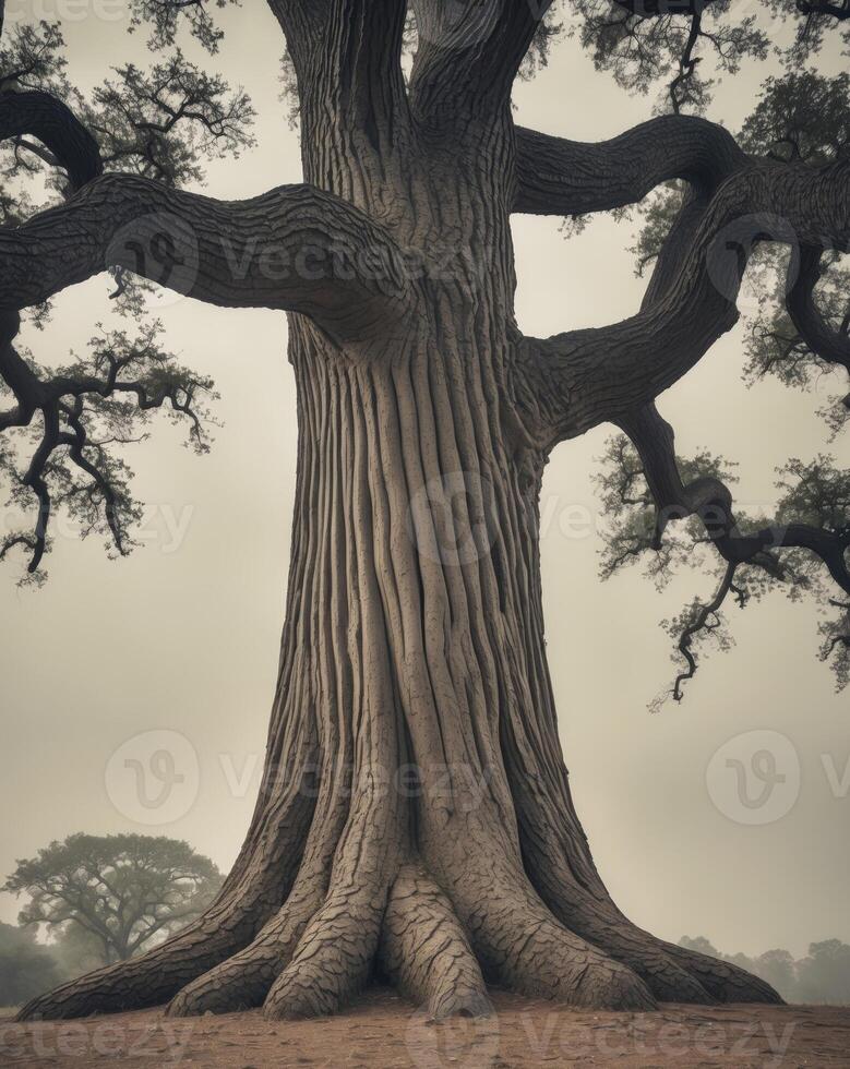 Pin Oak A strong tree with deep furrowed bark and a distinctive photo
