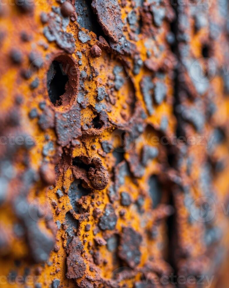 rusty metal corrosion rust texture macro closeup background photo