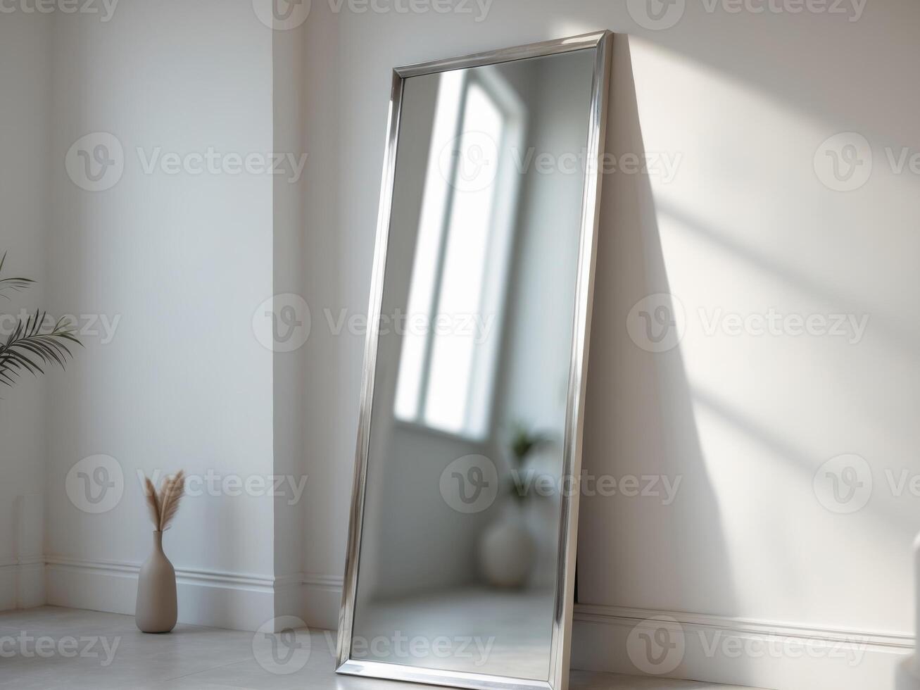 Stylish and Elegant Floor Mirror Perfect for Enhancing Room Decor and Space Efficiency photo