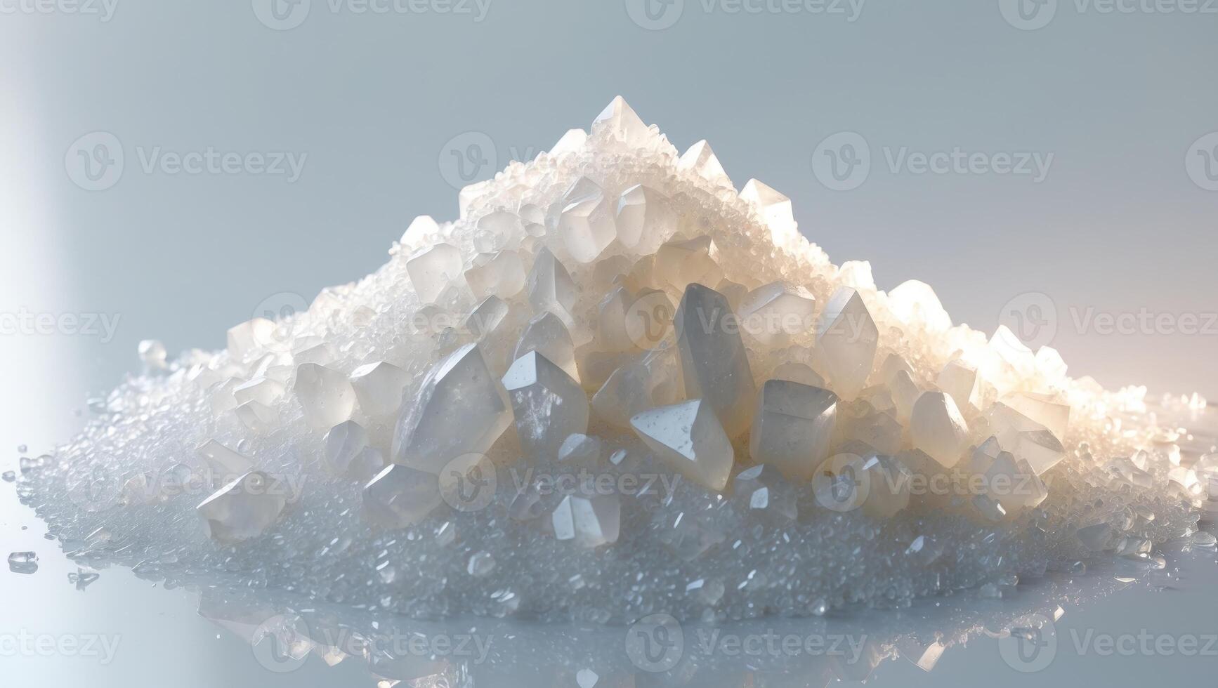 Pile of Cream of Tartar White crystalline with a slightly acidic photo