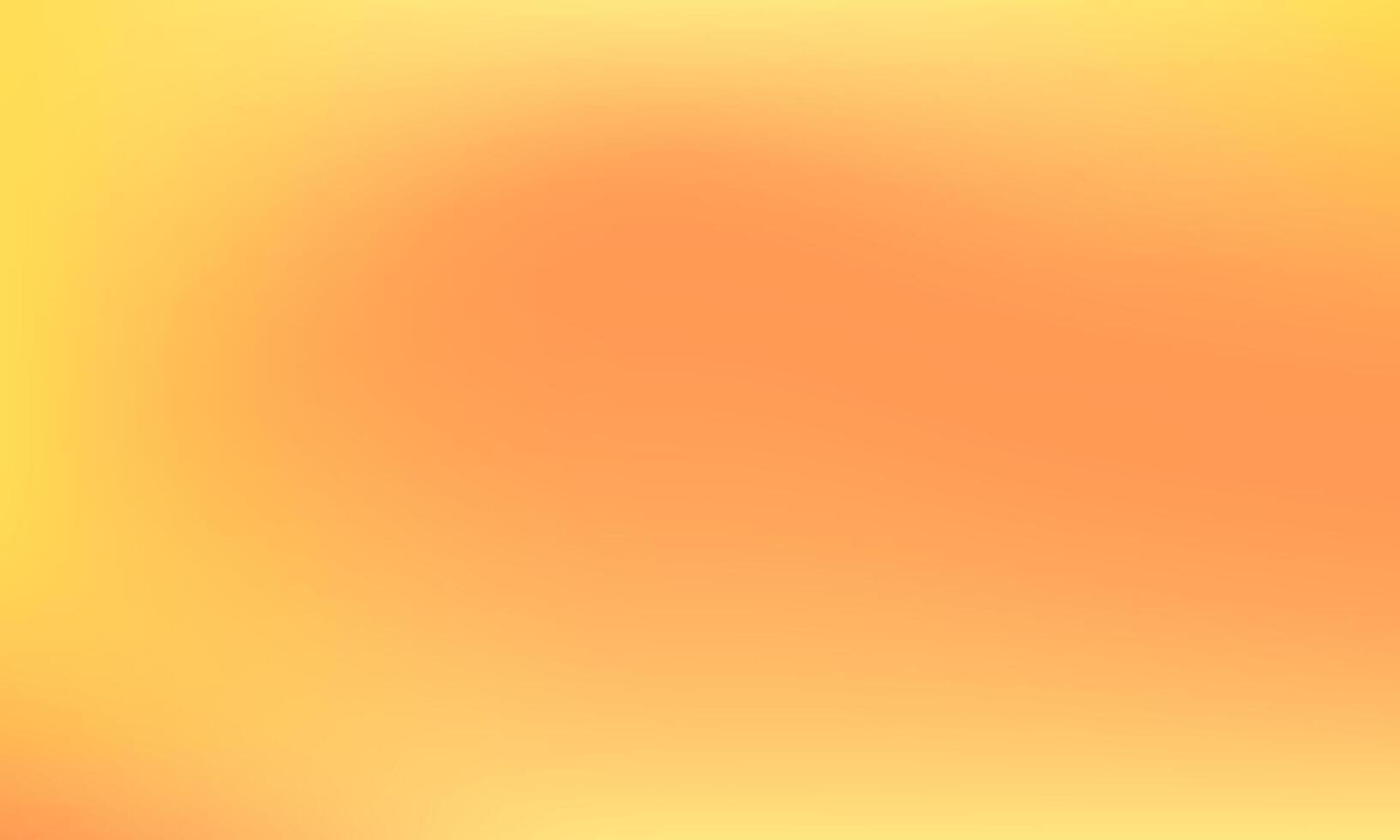 Defocused background template in pale yellow and orange color. Modern abstract blurred texture design for web cover, digital, advertising, poster, banner, greeting, surface, copy space vector
