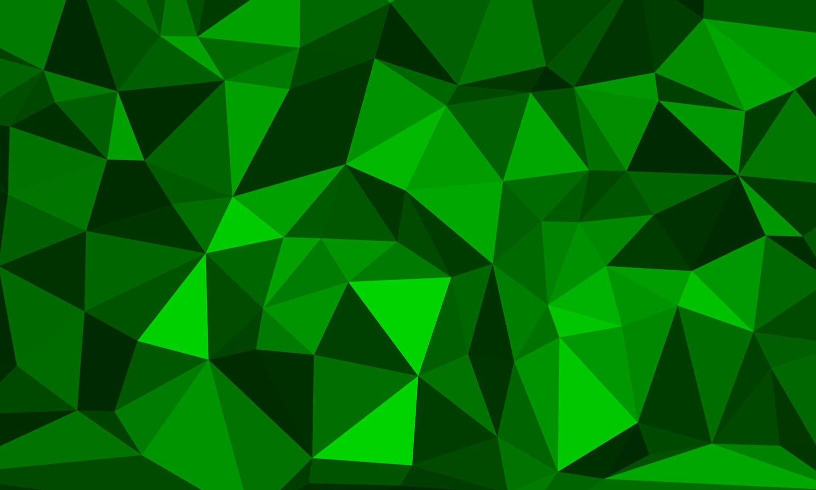 Abstract low poly background element. Elegant dynamic dark green color for digital, banner, business, web, brochure, flyer, advertising, print, advertising, surface, branding, landing page, header vector
