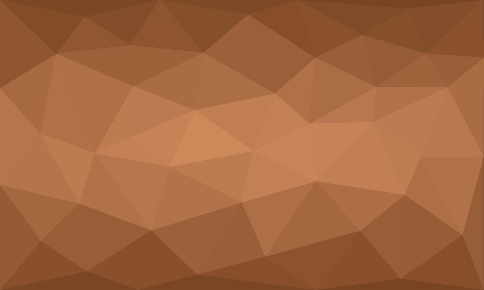 Abstract irregular polygon background in brown color. triangle pattern design for decoration, banner, greeting, invitation, website, advertising, cover, backdrop, display vector