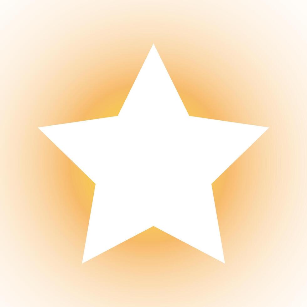 Star icon. Star symbol on a blurred background. vector