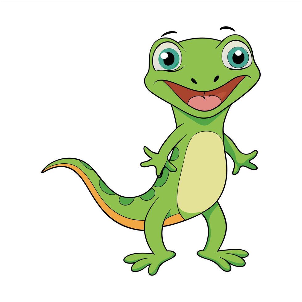 Colorful Lizard Vectors