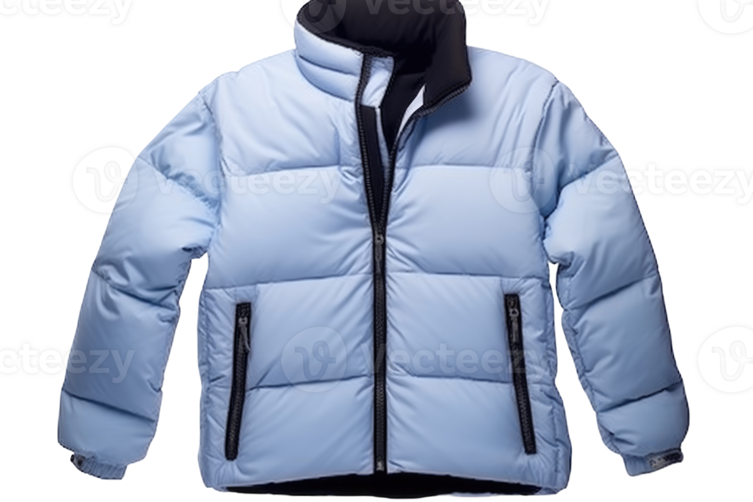 Puffer Jacket Isolated for Winter Season. png