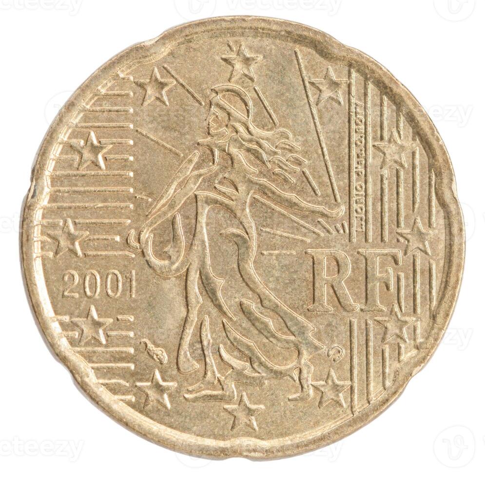 euro cent coin photo