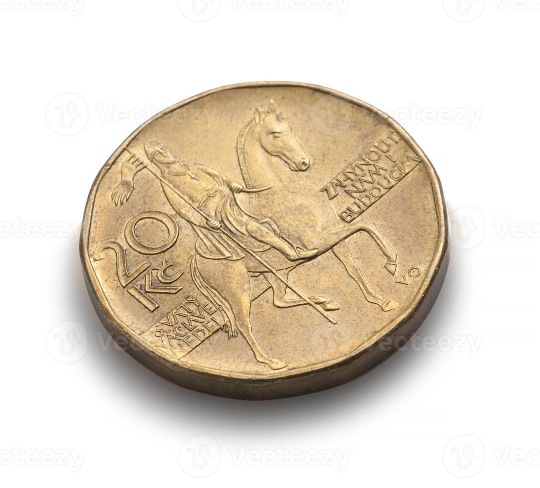 Coin of Czech Koruna photo