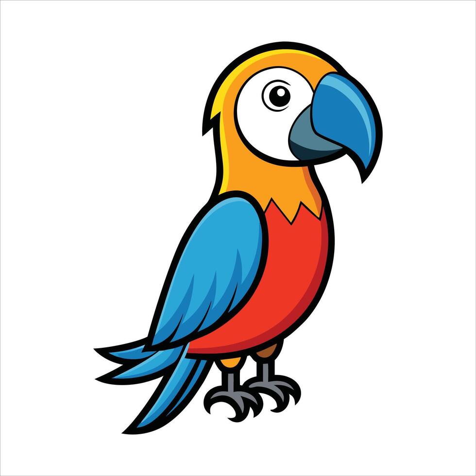 Parrot Art, Icons, vector