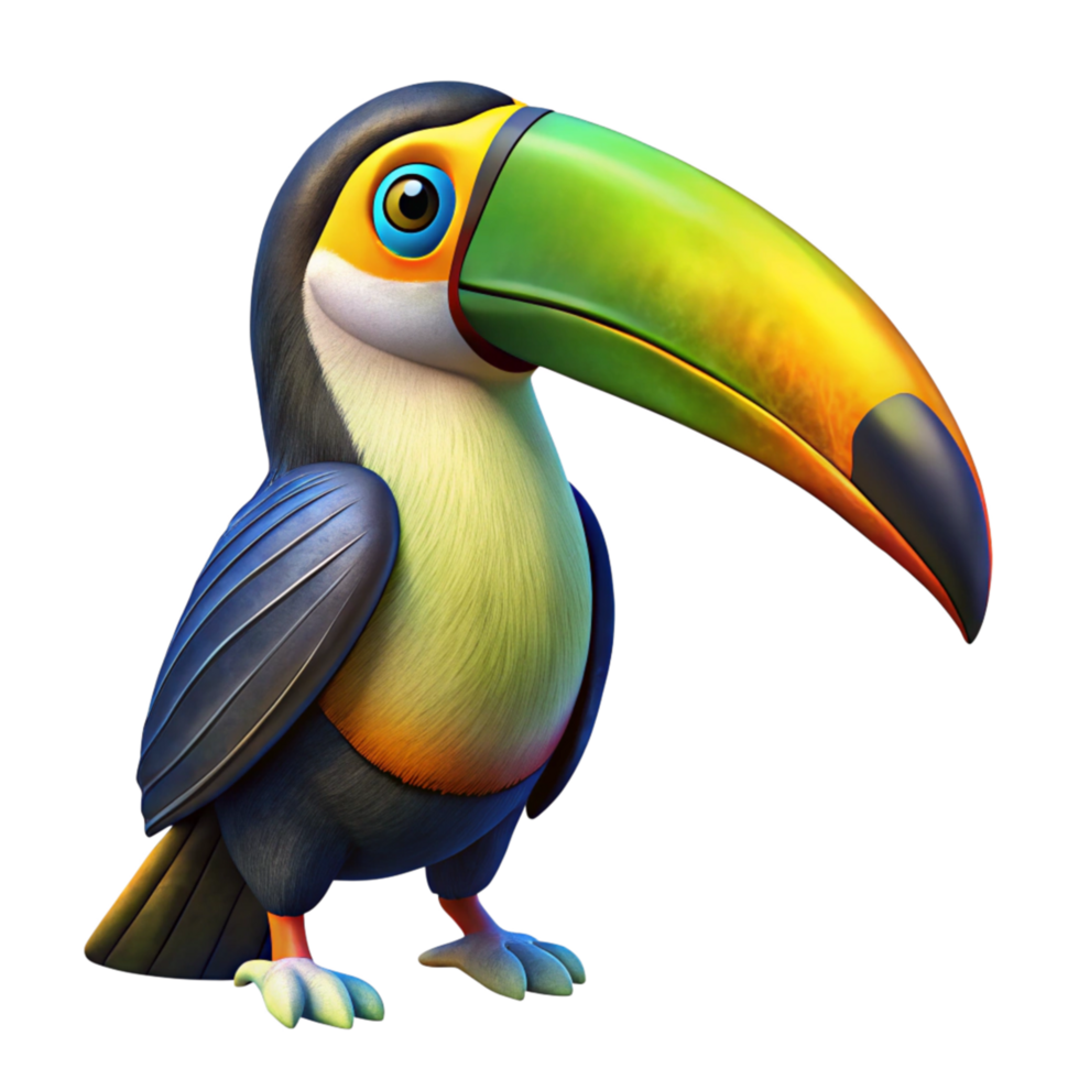 Exotic Birdwatching Featuring a Toucan png