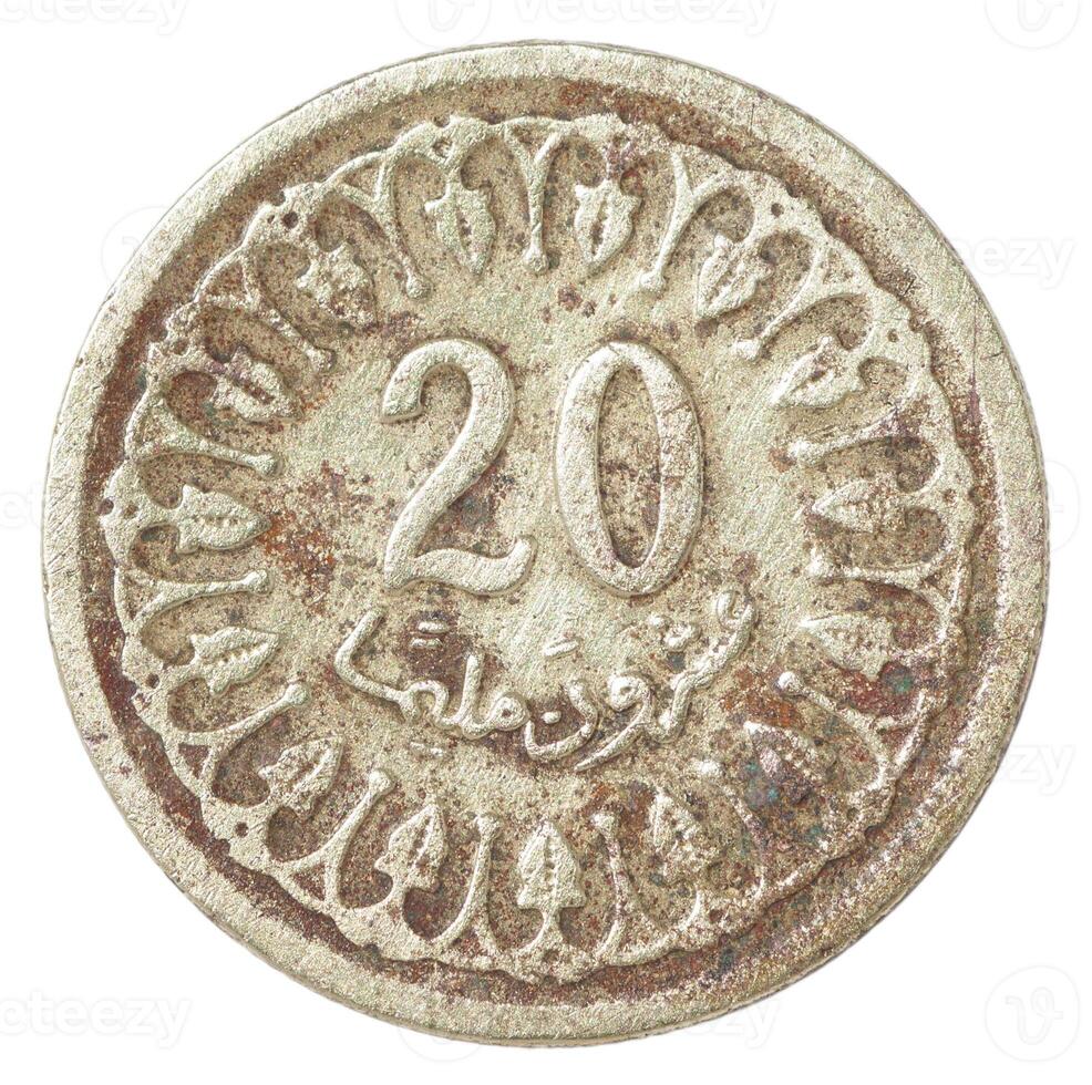 Tunisian old coin photo