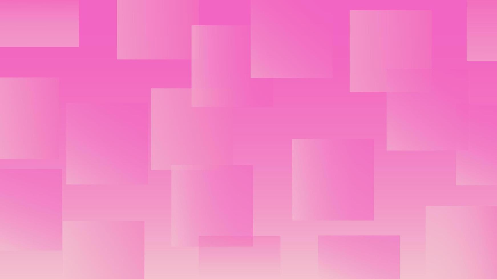 Abstract pink background with square gradient accents, suitable for any content vector