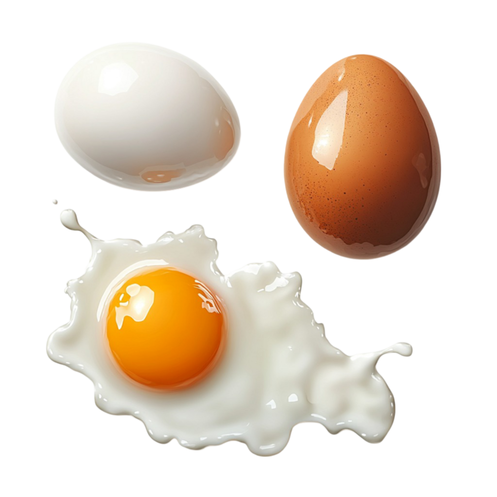 Raw Egg with Yolk png