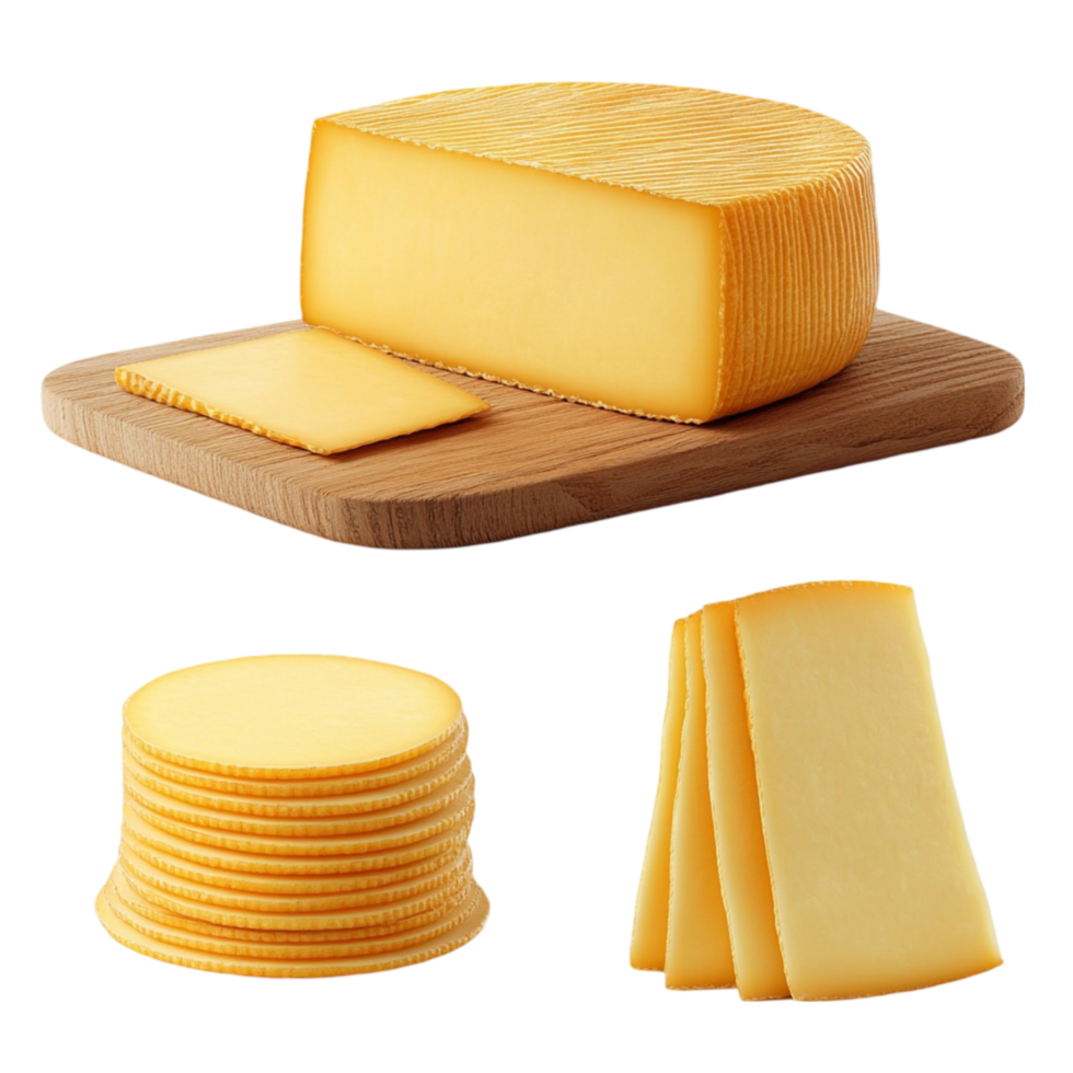 Stacked Cheese Slices png