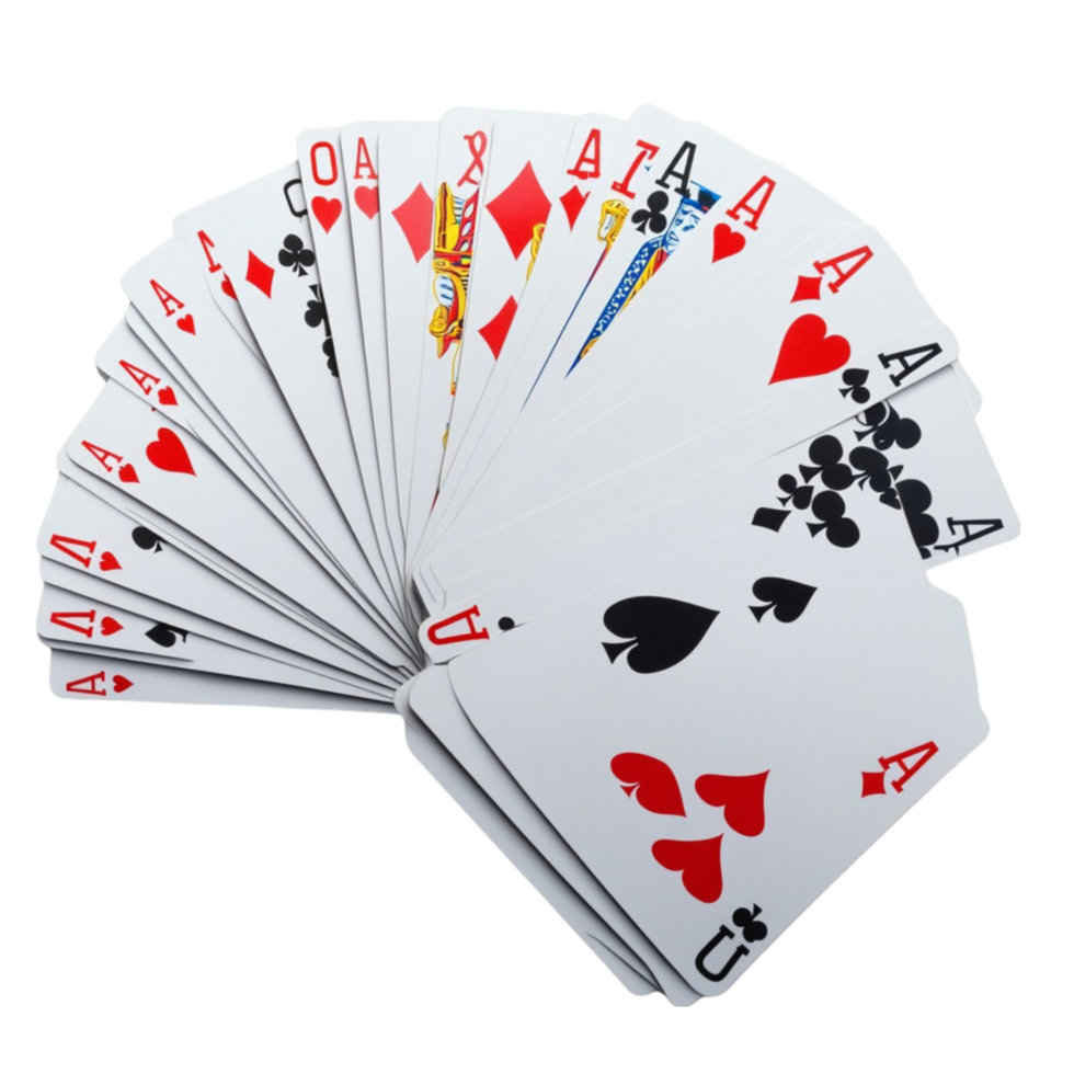 Fan of Playing Cards png