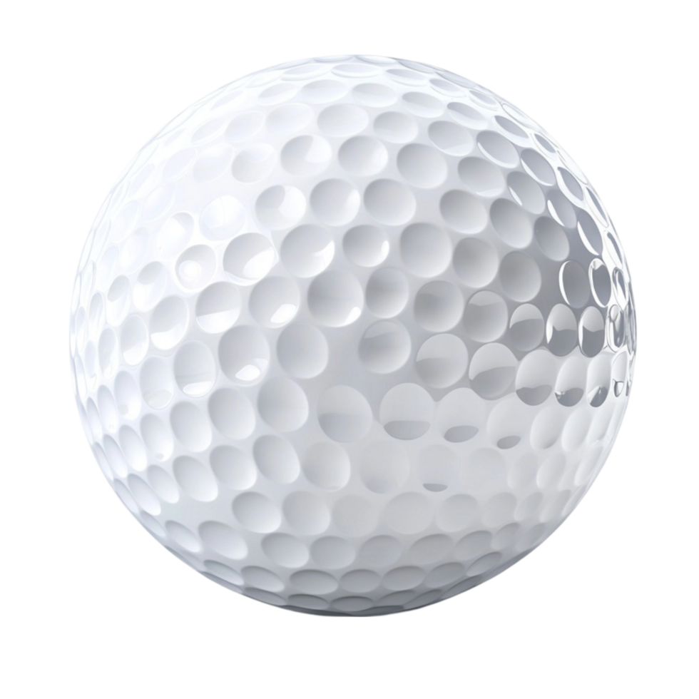 Textured White Golf Ball png