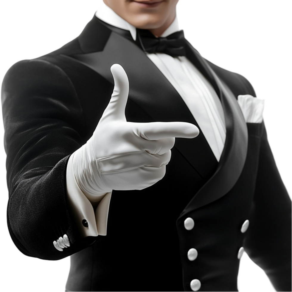 Formal Gesture Close-Up png