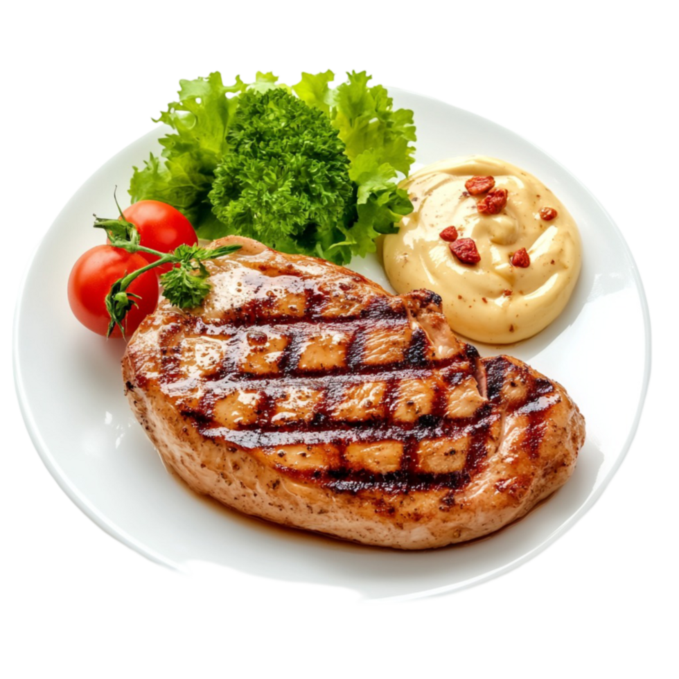Meal with Steak png