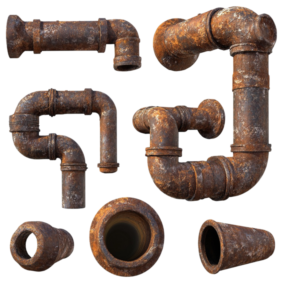 Copper Pipe Connector Assortment png