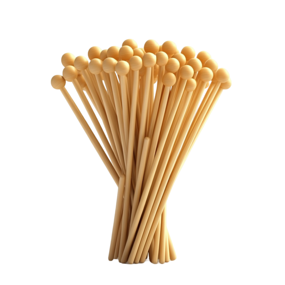 Golden Decorative Sticks png