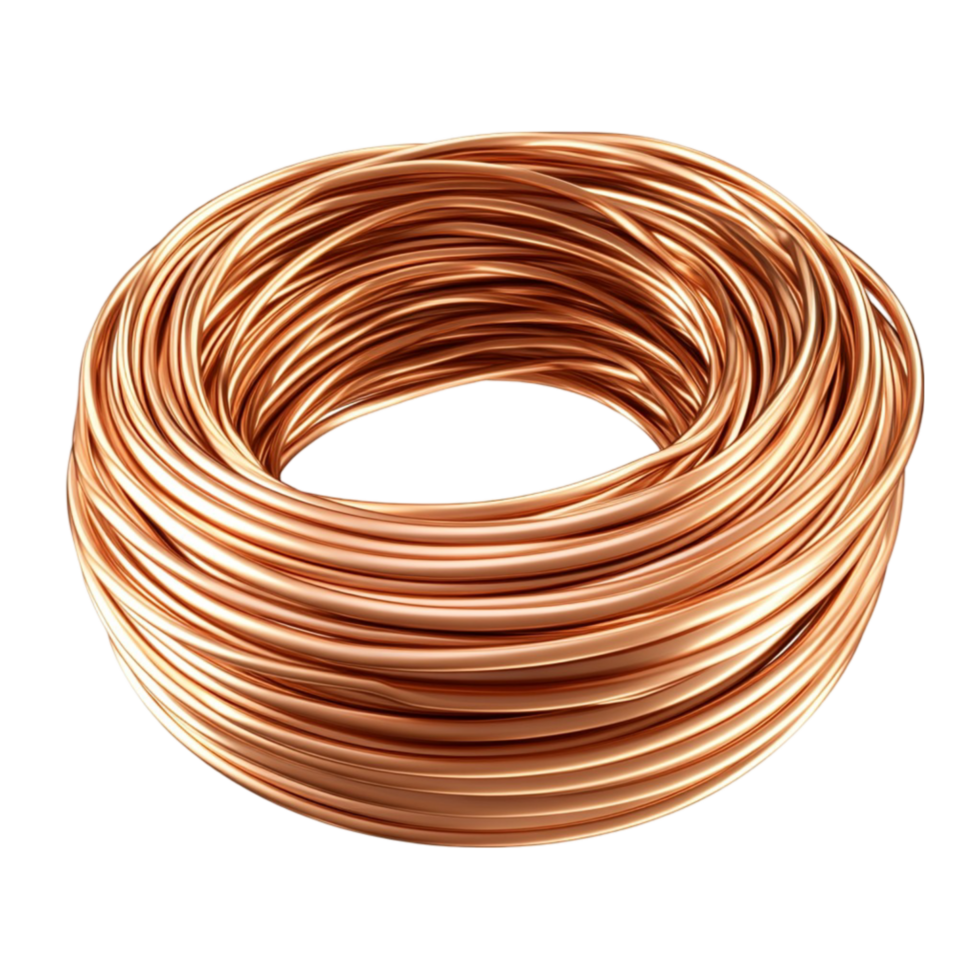 Copper Wire in Coils png