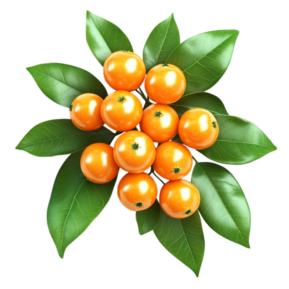 Sea Buckthorn Branch png