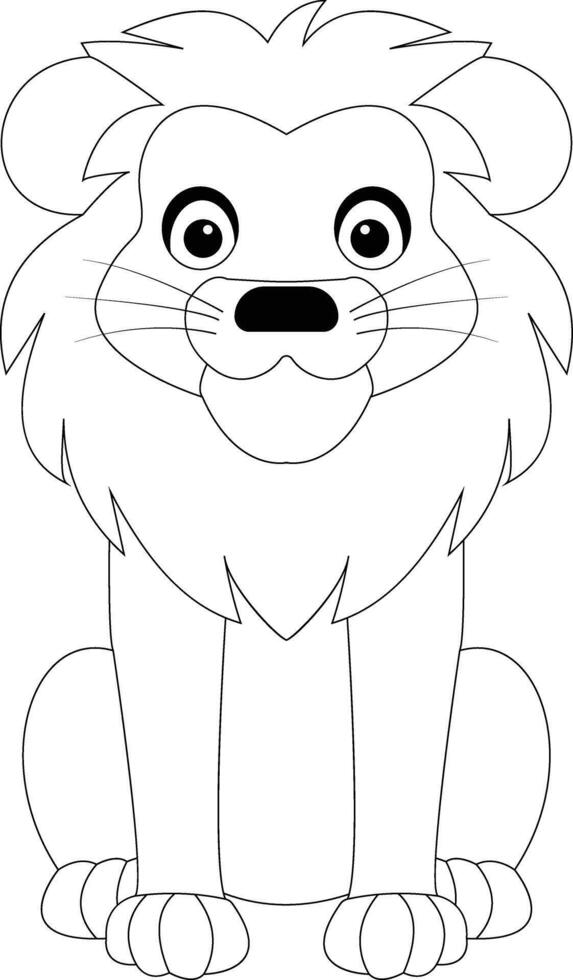 Cute Forest Animals Digital Stamps vector
