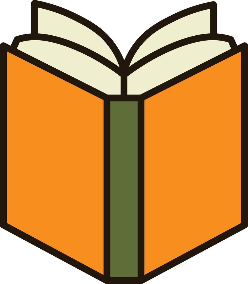 A Set of Sequential Book Illustrations vector