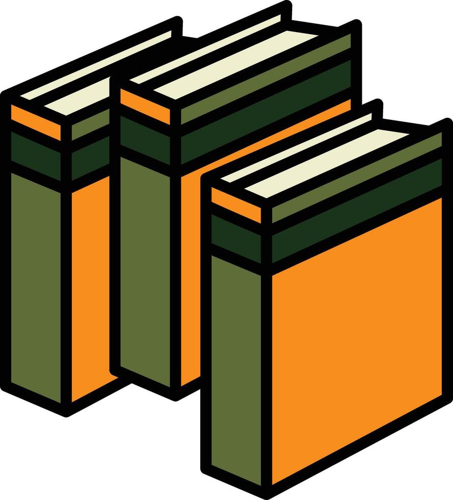 A Collection of Bookish Illustrations vector