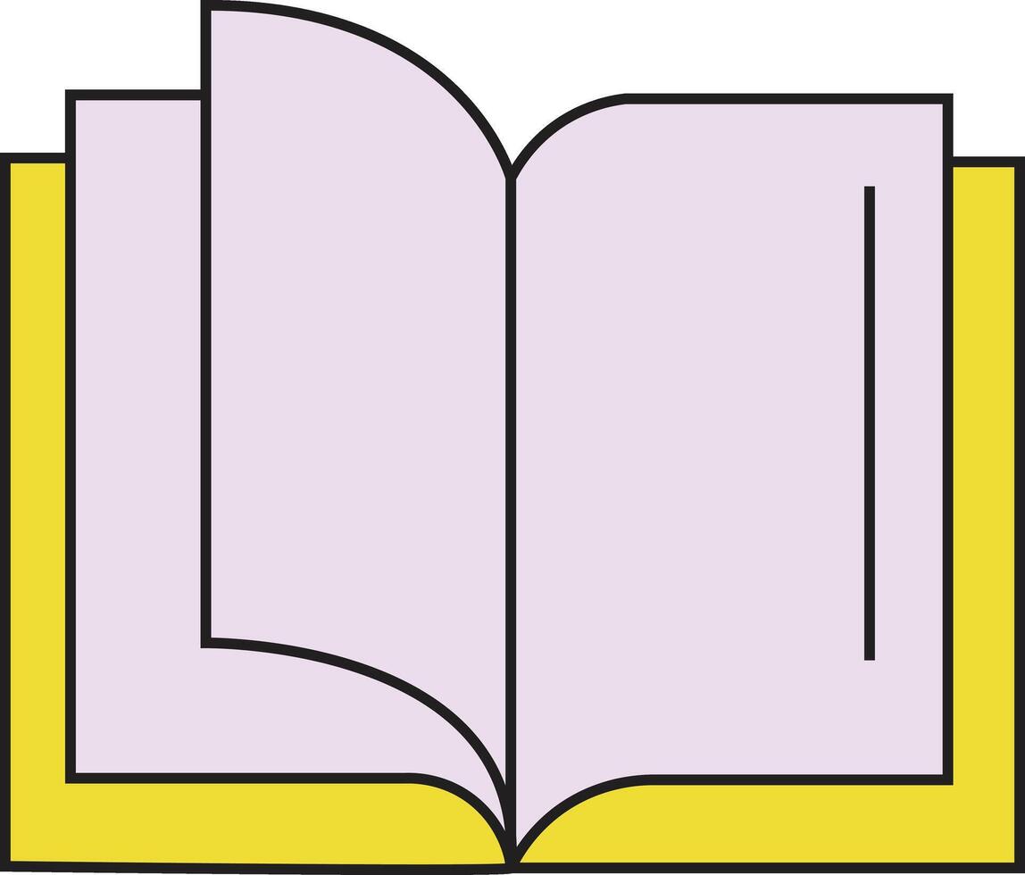 Story Time A Set of Charming Book Illustrations vector
