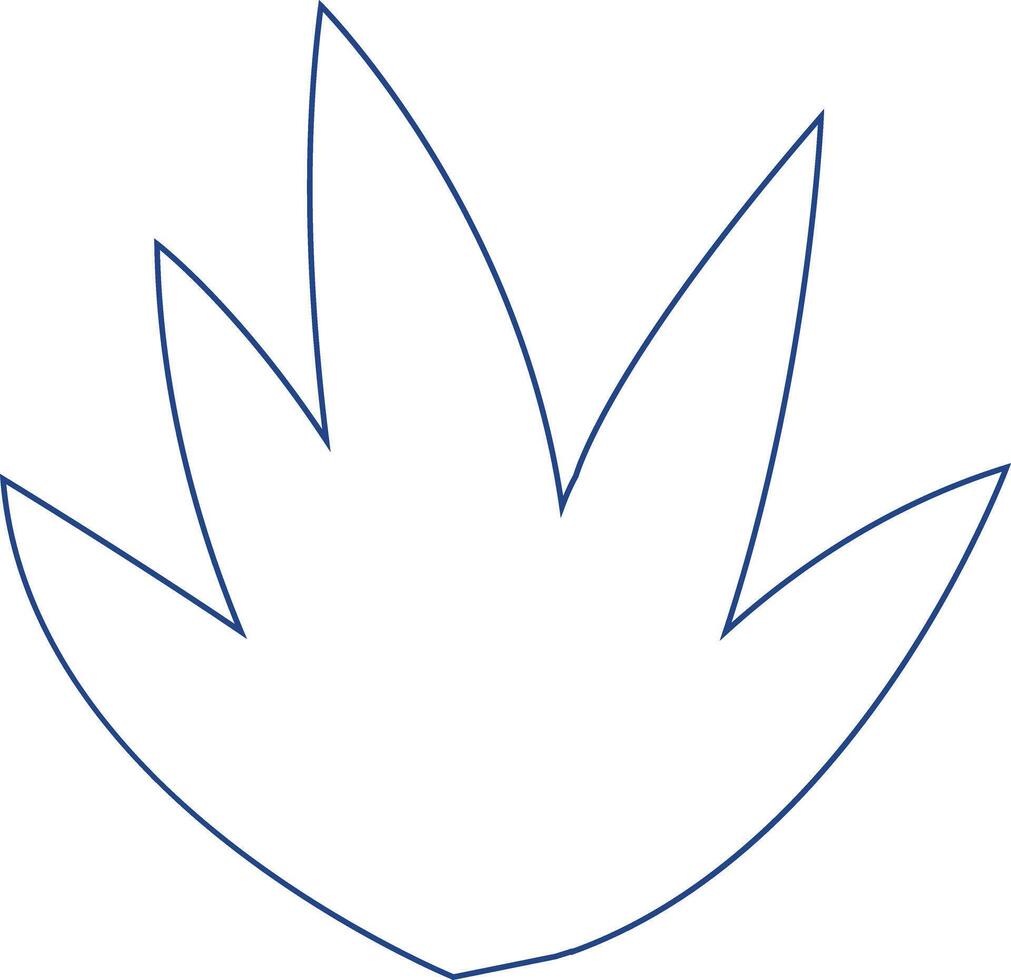 Botanical Beauty A Minimalist Monstera Leaf vector