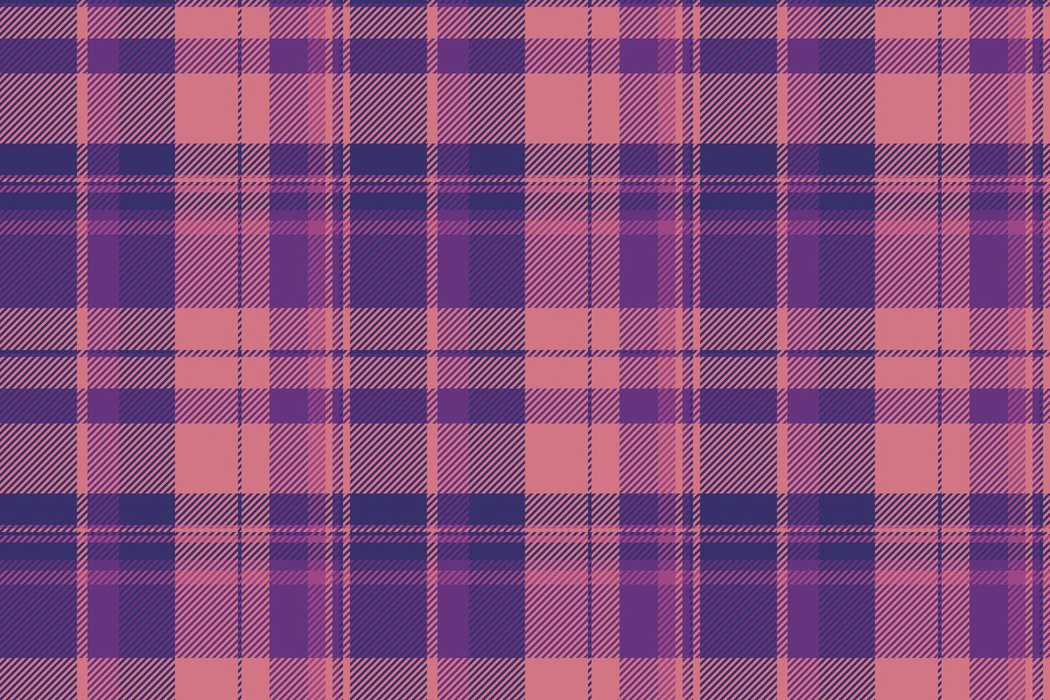 Net tartan seamless check, kilt pattern fabric background. Flow textile texture plaid in red and indigo colors. vector