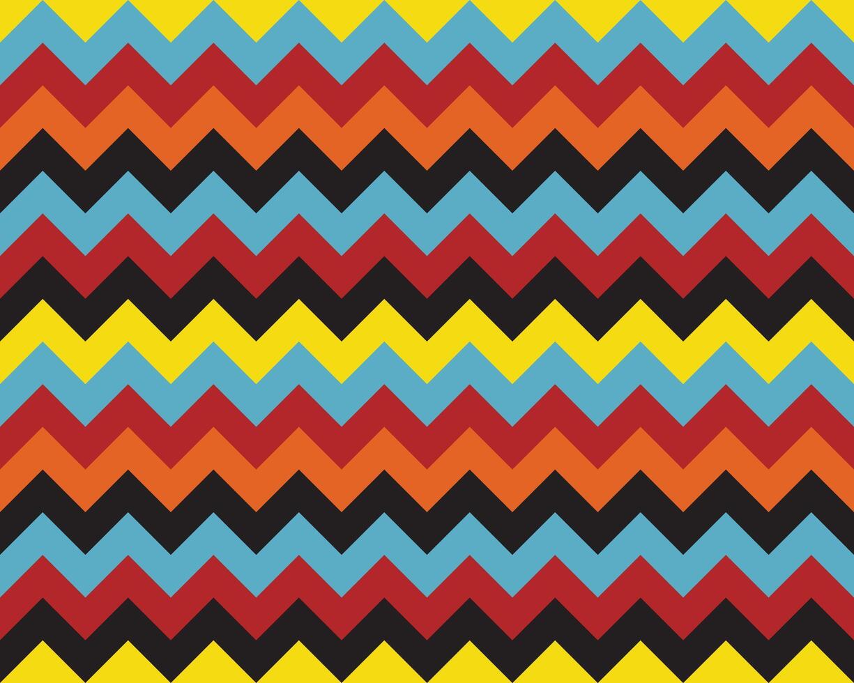 Zigzag pattern seamless. Zig zag background color. abstract design. vector