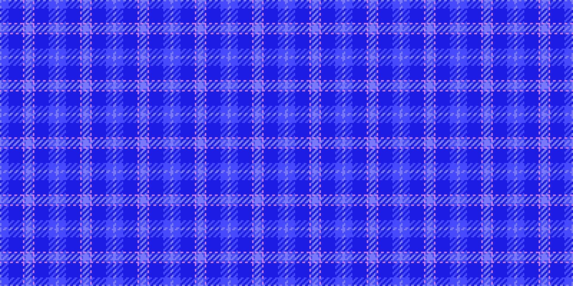 Isolation texture textile, expensive fabric seamless background. Choose tartan pattern plaid check in indigo and blue colors. vector