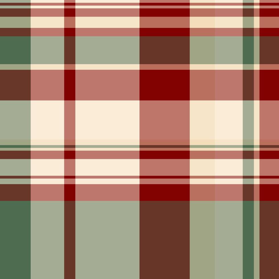 Ethnicity textile pattern fabric, girl seamless plaid texture. Choice background tartan check in red and pastel colors. vector