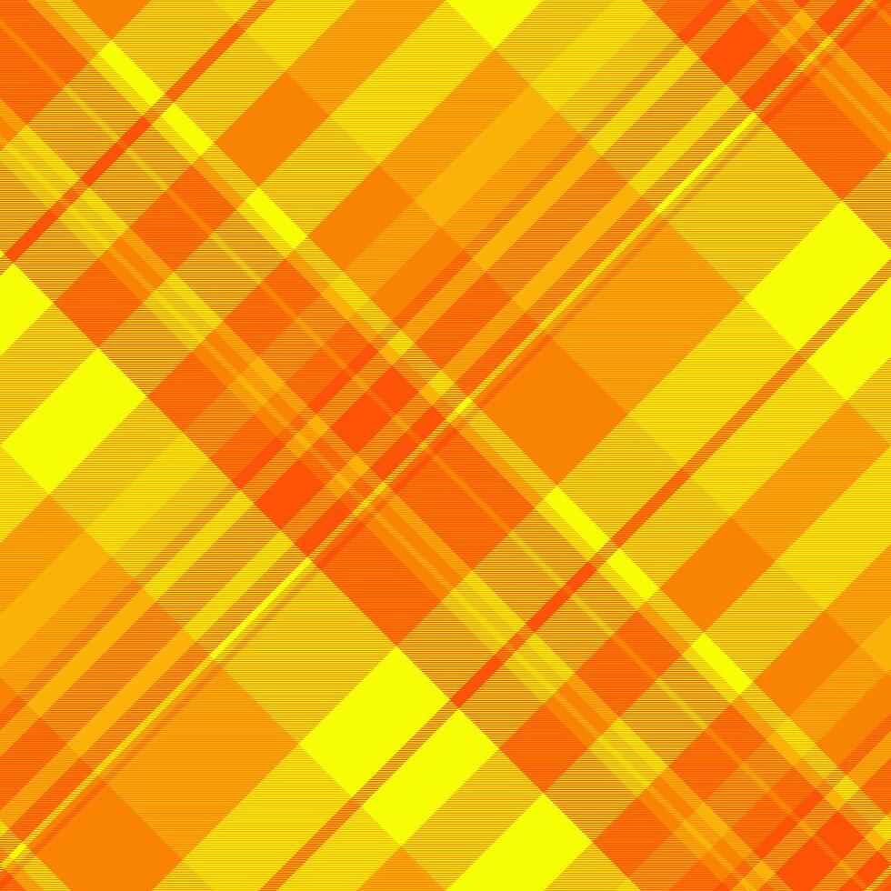 Quilted seamless background pattern, printing tartan plaid textile. Cosy texture check fabric in bright color. vector