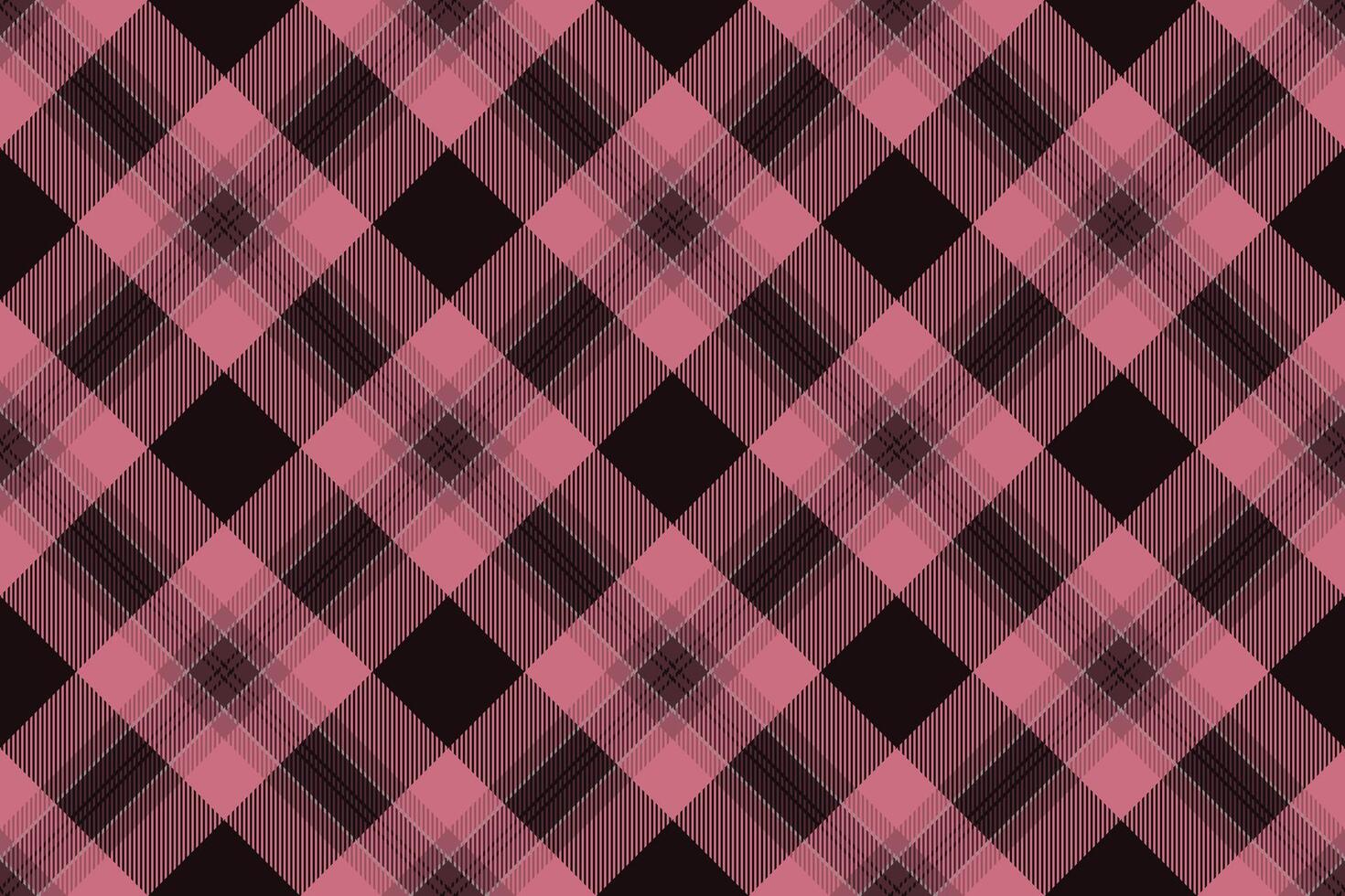 Online pattern seamless check, variation textile tartan . Hounds tooth texture plaid background fabric in red and black colors. vector